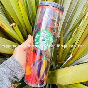 🎃LAST FEW🖤Starbucks Target 2021 Orange Halloween Pumpkin Bottle Tumbler